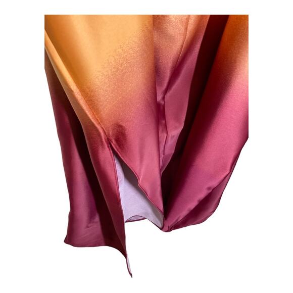 Lane Bryant Scoop Neck Resort Ombre Slip Dress Size 24 NWT - Picture 7 of 10